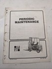 Hyster Fork Lift Periodic Maintenance Manual H25-H35Xl S40-S60Xl H40-H60Xl 1988