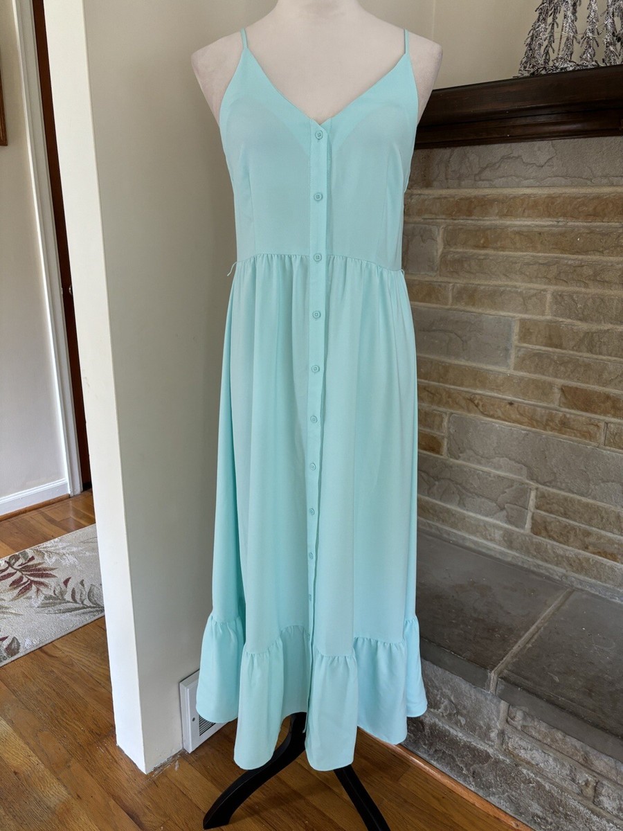 knee length dresses for ladies Final Sale Tie Back Cami Maxi Dress Small main image 0