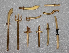 Playmobil " Schwert S&auml;bel Lanze Gold " W&auml;hlen Sie Ihr Modell Waffen 2 St&uuml;ck