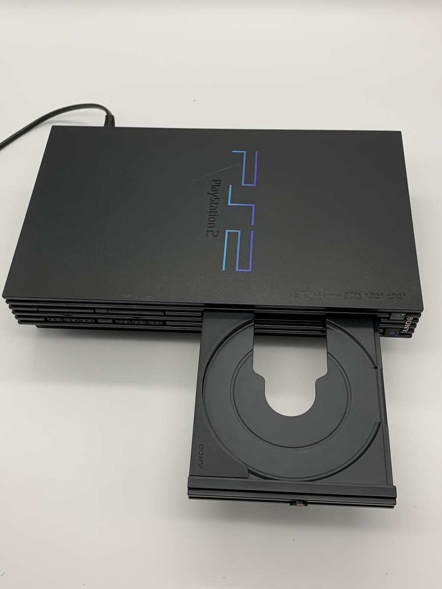 Sony PS2 Black SCPH-18000 Console only Playstation 2 Fat Sony PS2 Black SCPH-18000 Console only Playstation 2 Fat