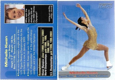 2003 Sports Illustrated For Kids Michelle Kwan Rc 10ct Mt Figure Skating Ebay