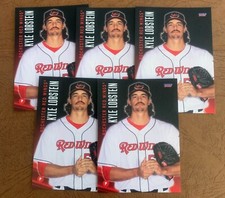 KYLE LOBSTEIN 5 card lot 2021 Choice Rochester Red Wings