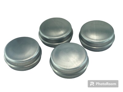 (Qty 4) 2.33'' Solid Dust Cap Grease Cover for Trailer Axle Hub DC233