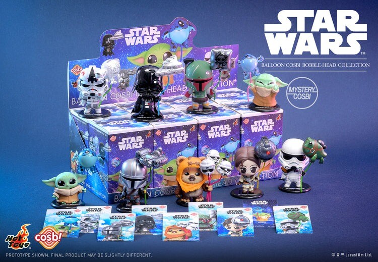 Hot Toys Star Wars Balloon Cosbi Bobble-Head Collection