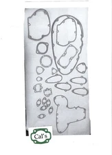 INDIAN Scout 249 Motorcycle GASKET SET,  (Set of 24).   '49-'50.   (Scout 249-1)