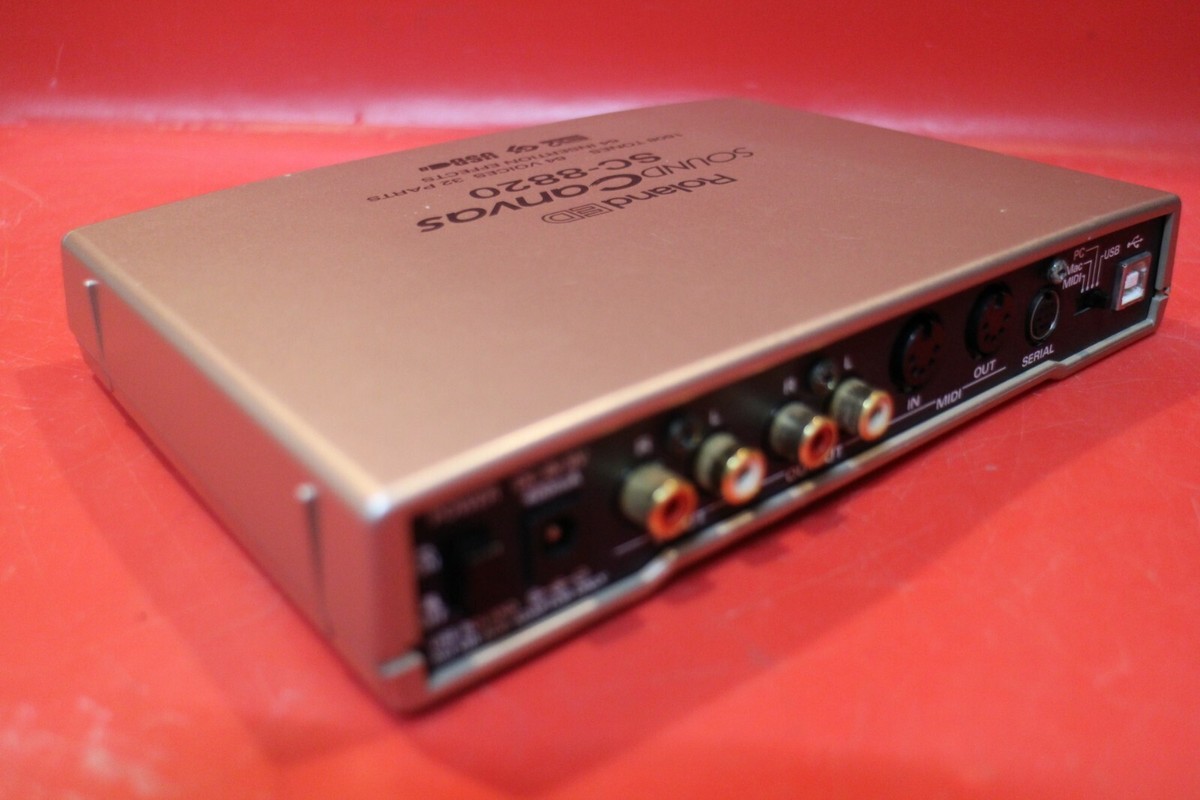 ローランド サウンドキャンバス SC-8820 USED ROLAND SC8820 SC 8820 Sound Canvas Sound Module U1181