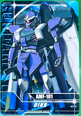 AMF-101 DINN MS-32 2003 Gundam Seed Carddass TCG Card Bandai