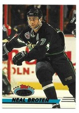 NEAL BROTEN 1993-94 STADIUM CLUB CARD NEAR MINT+ CONDITION