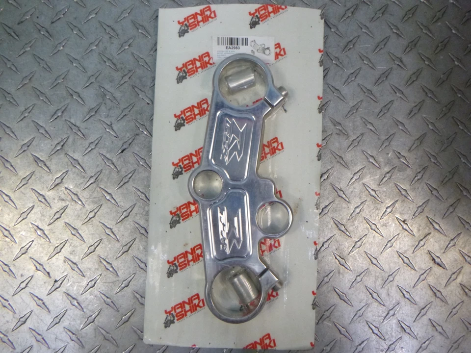 Abrazadera superior triple árbol 03-04 Suzuki GSXR 1000 CNC Billet aluminio cromo EE. UU. Foto 4 de 4
