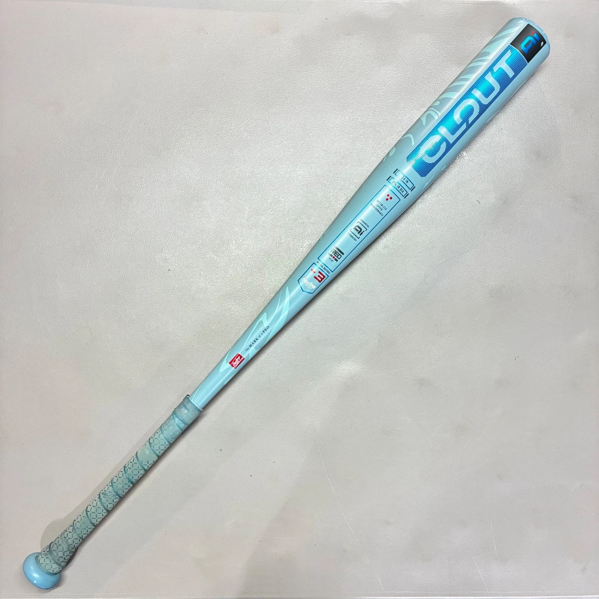 Batte Softball Rawlings Select FP1 – 34 Pouces / 26 Oz – Manche -8 – Jeune – Bleu