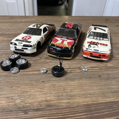 Davey Allison Alan Kulwicki Model Kits Used 1/24&1/25 Scale Monogram & AMT/Ertl