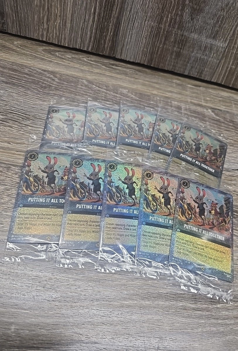 Zootopia 2 Putting It All Together Lorcana Promo Trading Card From Cinemark