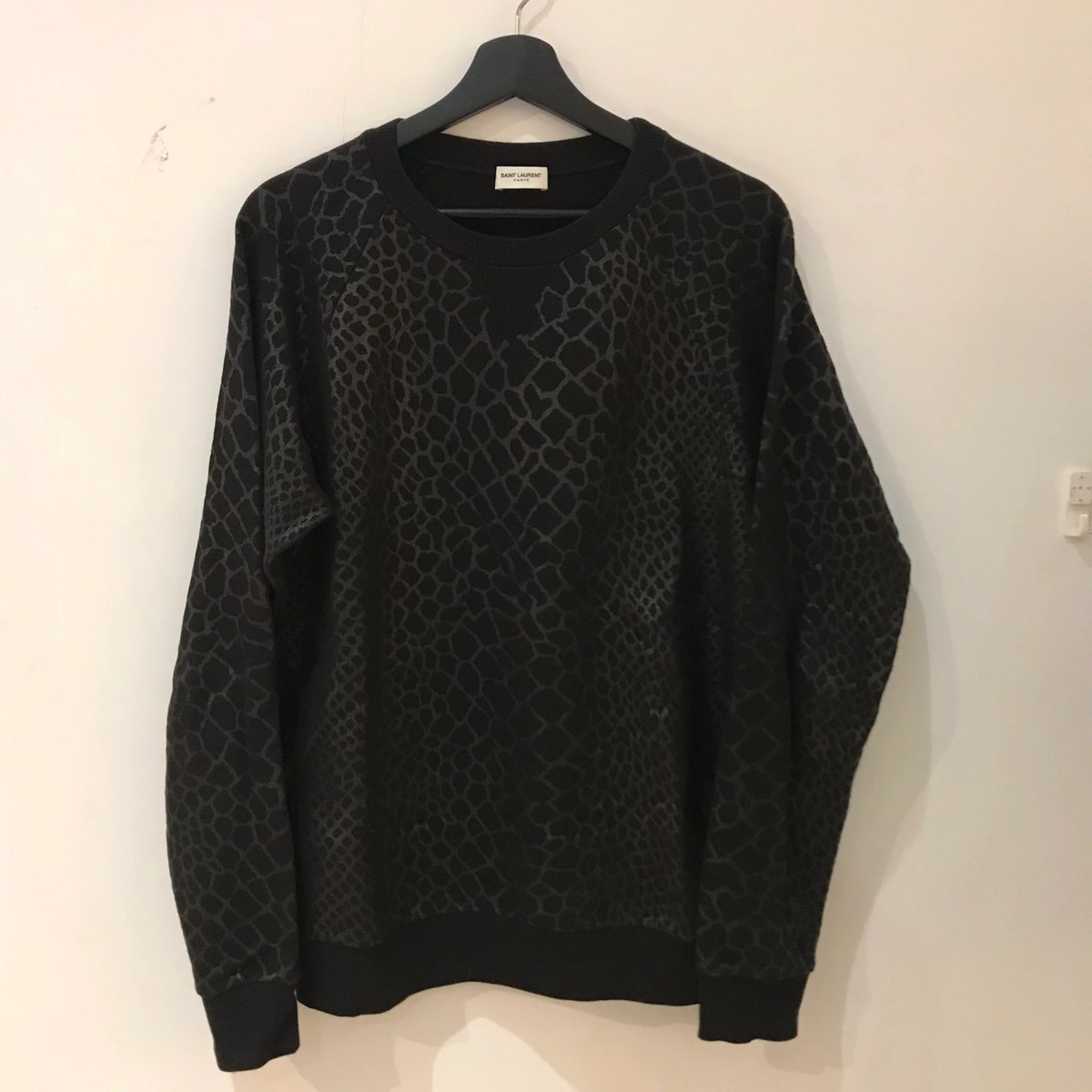 Saint Laurent Paris Hedi Slimane FW15 Reflective Animal Print
