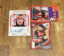 Greg Biffle National Treasures Signed # 20/ 49! VIP/ Optima Racing (3) Card Lot!