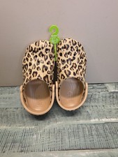 Crocs Kids Classic Animal Print Clogs Size C 11 - Beach Outdoors Summer