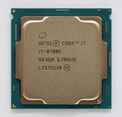 Intel Core i7-8700K 3.70GHz 6-Core LGA1151 CPU Prozessor Coffee Lake SR3QR