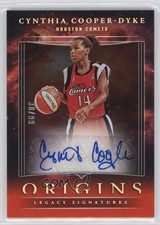 2024 Origins WNBA Legacy Signatures Red 30/99 Cynthia Cooper -Dyke Auto HOF 00zd