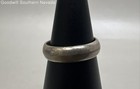 Simple Sterling Silver Round Band Ring - Size 6 (FLAWED) — photo 1