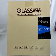 New Sealed Sparin Glass Screen Protector Pro Premium Tempered 2 Pack