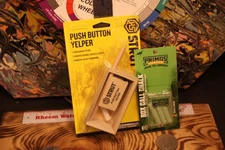 Turkey Call HS STRUT® Push Button Yelper™ HS-STR-07056W2 Hardwood + Primos Chalk