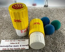 Lot Of 2 GEXCO Racquetball Saver - Ea Holds Two Balls - 3 Balls Inc- Made in USA