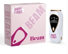 Happy Curves Beam IPL Hair Removal Device. New In Box Lazer Hair Removal