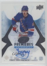 2016-17 Upper Deck Ice Premieres 79/299 Pavel Buchnevich #IPA-PB Auto 0w0l