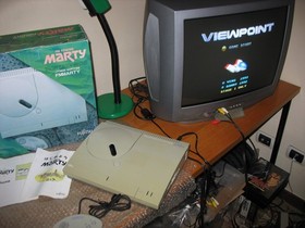 BOXED FUJITSU FM TOWNS MARTY 1 CONSOLE JAP IMPORT!