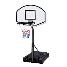 Portable Basketball Hoop Adjustable Height 3.1-4.7ft Indoor/Outdoor Pool