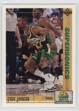 1991-92 Upper Deck Eddie Johnson #371 1kf3