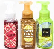 Bath & Body Works Hand Wash Soap Foaming SPC Sweet Tea Lemonade Electric Limeade