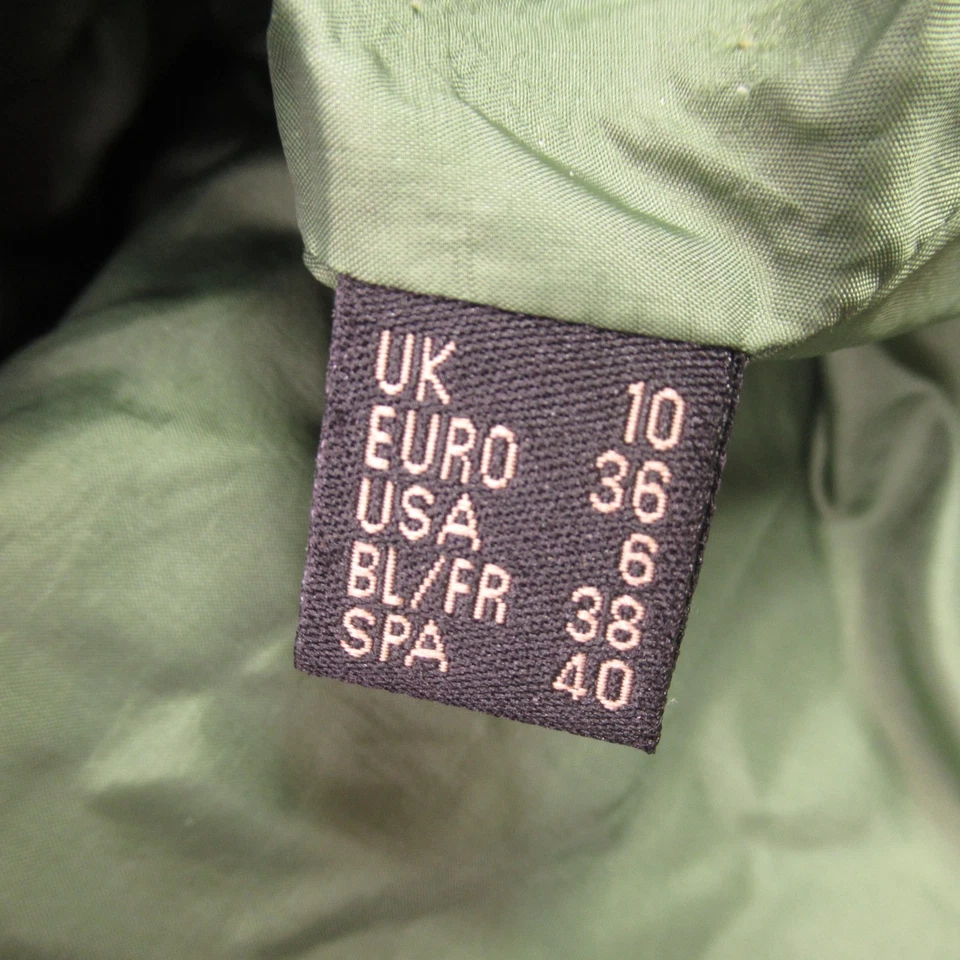 Barbour Vest Womens 6 Sleeveless Full Zip Outdoors Lightweight Green Pockets - Image 4 of 4