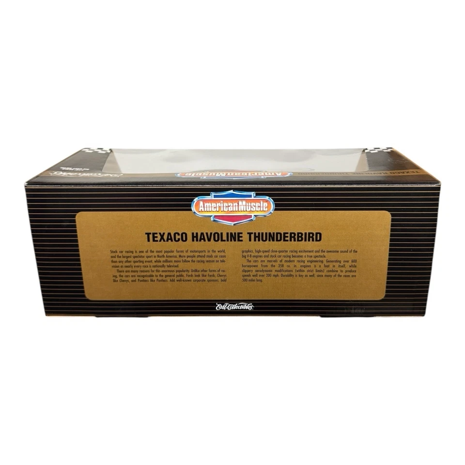 Davey Allison Havoline Thunderbird 1/18 Ertl American Muscle 1990 - Image 3 of 4