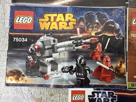 LEGO Star Wars Instructions Manual Lot 75193 75032 9488 9674 75075 75076 75034