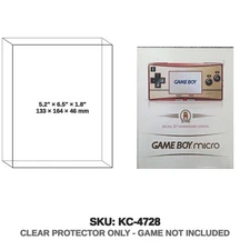 Protector For Nintendo Gameboy Micro - Special 20th Anniversary Edition