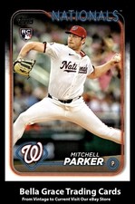 2024 Topps Update Mitchell Parker #US5 Washington Nationals Rookie MLB Baseball 