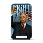 2025 1 oz Americana Fight Fight Fight Colorized Silver Bar (Limited Edition)