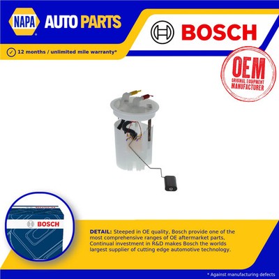 Fuel Pump fits FORD B-MAX TDCi 1.6D In tank 12 to 15 T3JB Bosch AY119275AB New