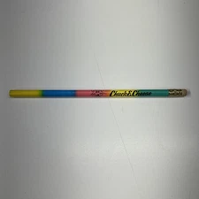 VTG 1987 Chuck E Cheese Rainbow Ombré Pencil Showbiz Pizza Time 