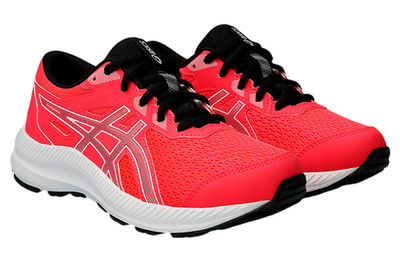 ASICS Kid s Contend 8 GS Running Shoes Size 6.5 US Diva Pink/Pure Silver