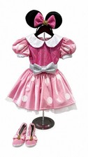 Minnie Mouse Costume/dress Handmade Size 4t
