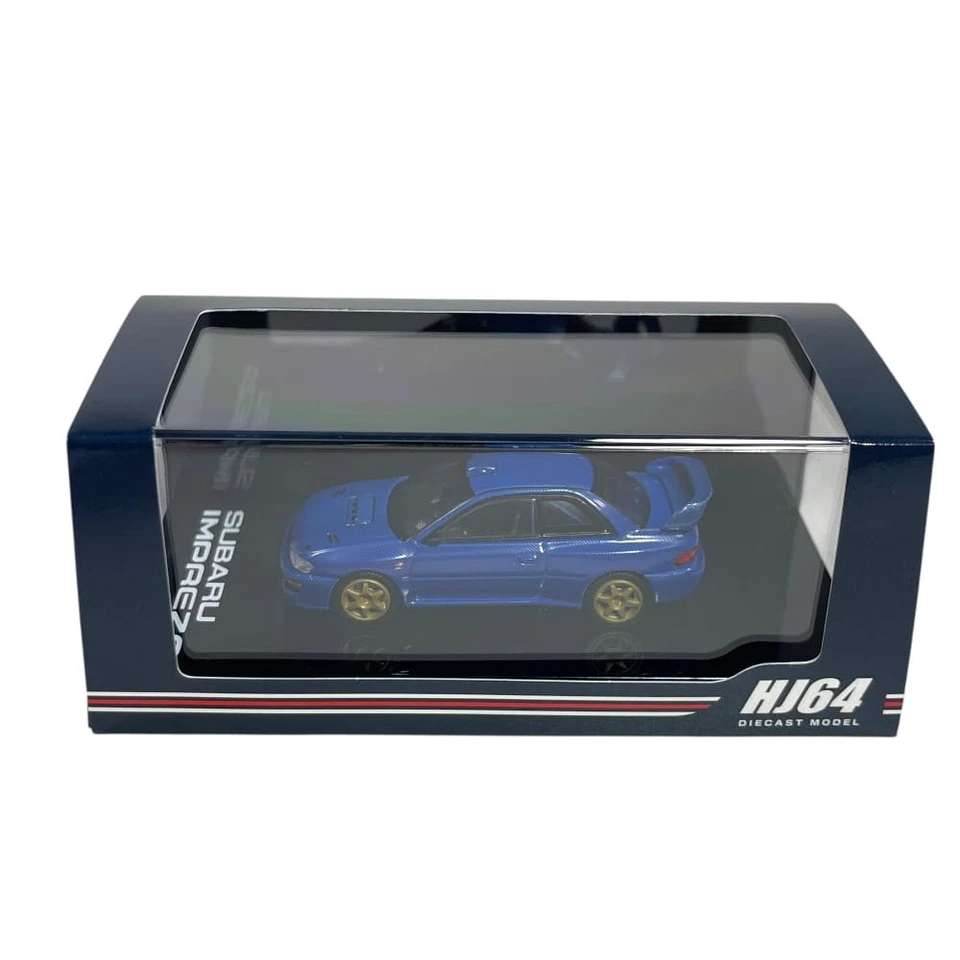 Modellino Auto Hobby Japan 1/64 Subaru Impreza 22B STi Version GC8 Rally Base... - Immagine 4 di 4