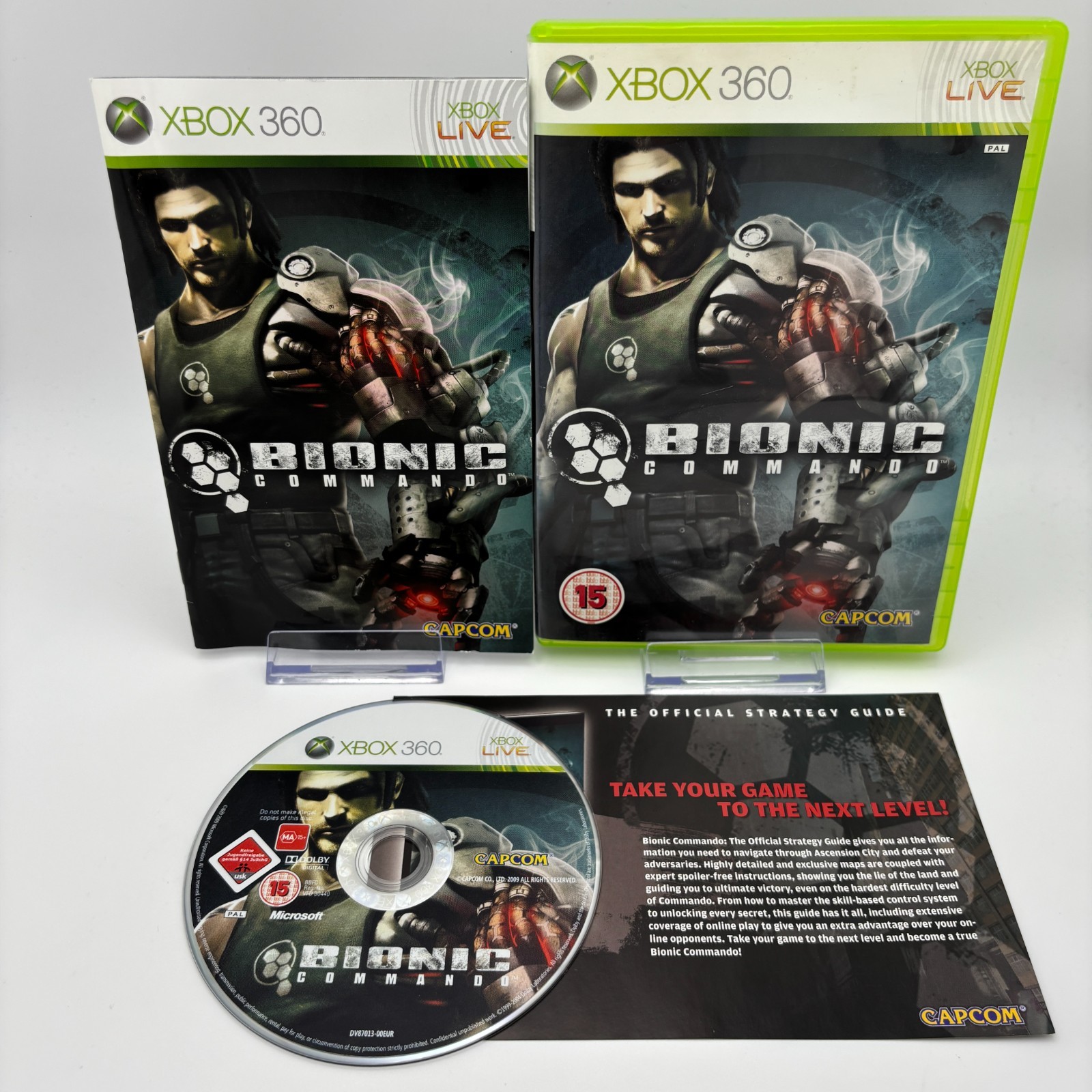 Bionic Commando (PAL Xbox 360, 2009) *Near Mint* Capcom Action