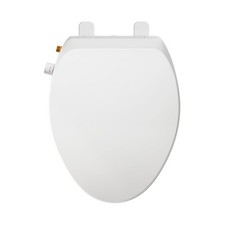 Elongated Bidet Toilet Seat   Non-Electric, Slow-Close Lid, Adjustable Wat