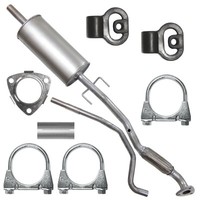 Mitteltopf Auspuff MittelschalldäMpfer FüR Opel Corsa D 1.4 SchräGheck