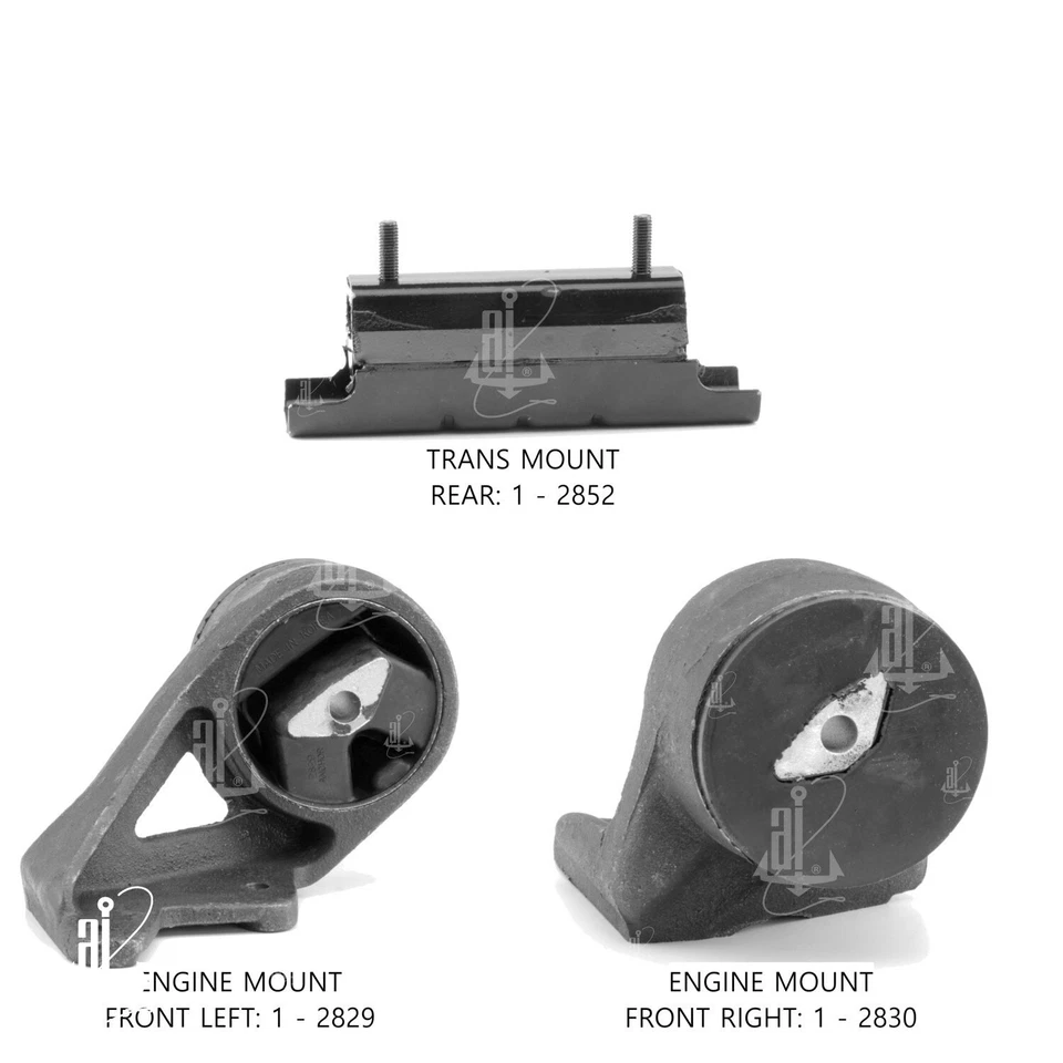 For Dodge Ram 2500 1994-2002 Anchor 300119 Engine Mount Kit - Image 2 of 4