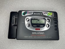 Sony Walkman Radio Cassette-Corder WM-GX612 - Tested Please Read NO Headphones