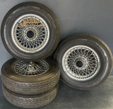 4x Original 15 Zoll Jaguar E-Type V12 Serie 3 Sommerräder LK 1/52mm