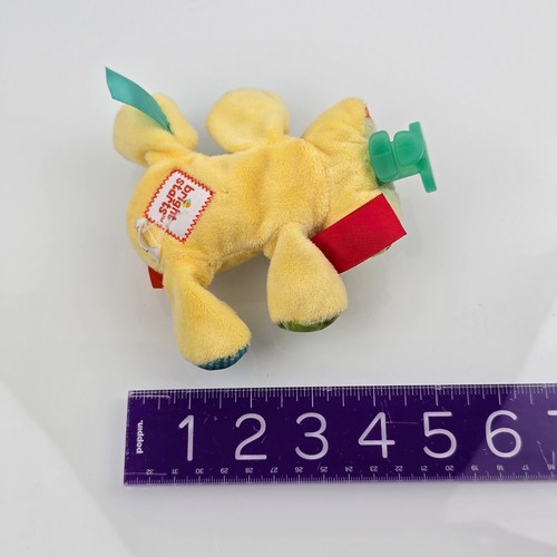 Bright Starts Cozy Coos Stuffed Plush Tiger Tabby Cat Yellow Pacifier Pal Toy - Picture 5 of 5