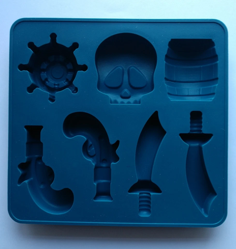 Bandeja de hielo pirata de Kirkkerland hacer 7 cubitos de hielo con forma especial Foto 4 de 4